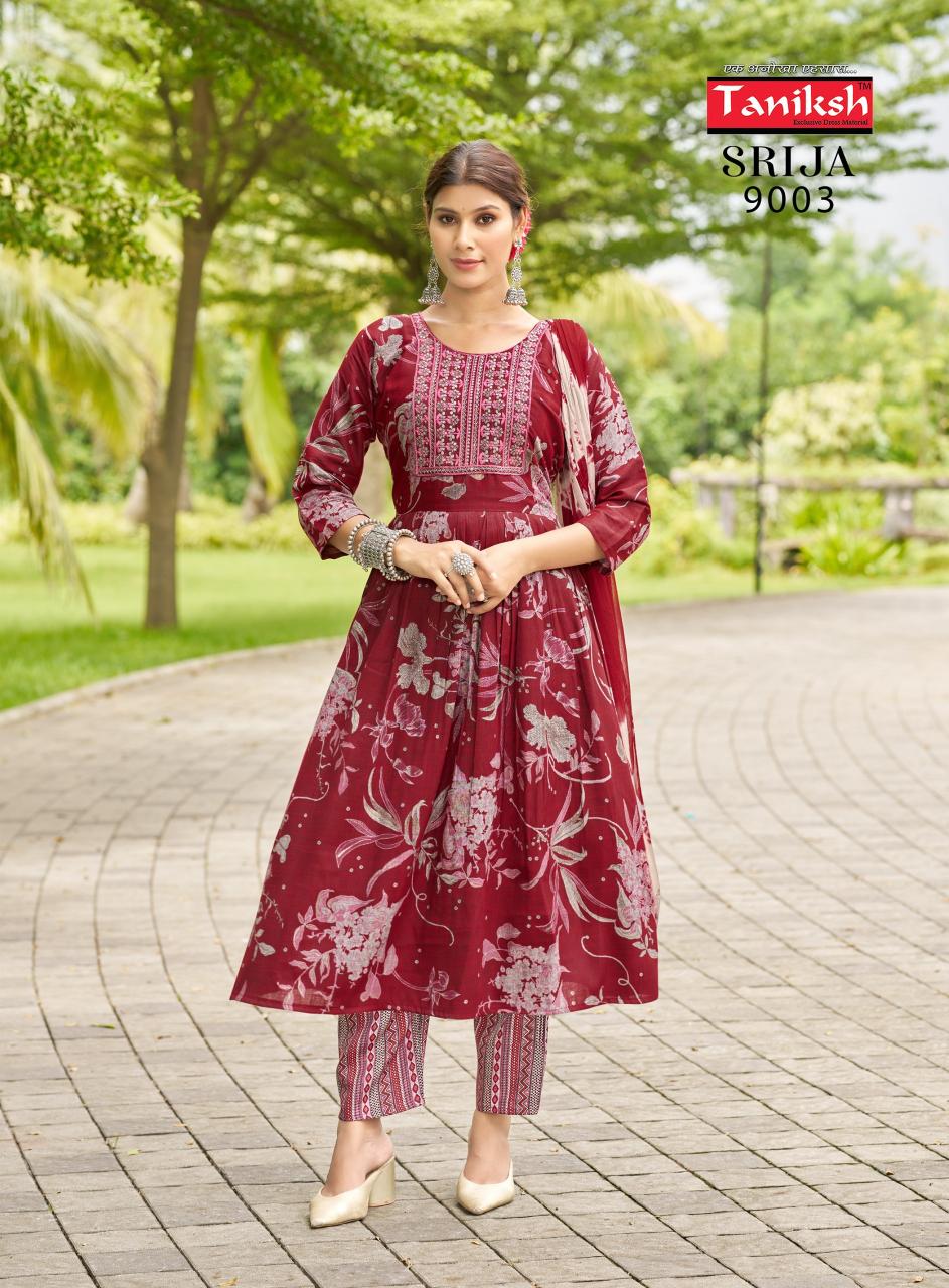 TANIKSH SRIJA VOL 9 Anarkali Kurtis Wholesale Online India Wholesale Catalog