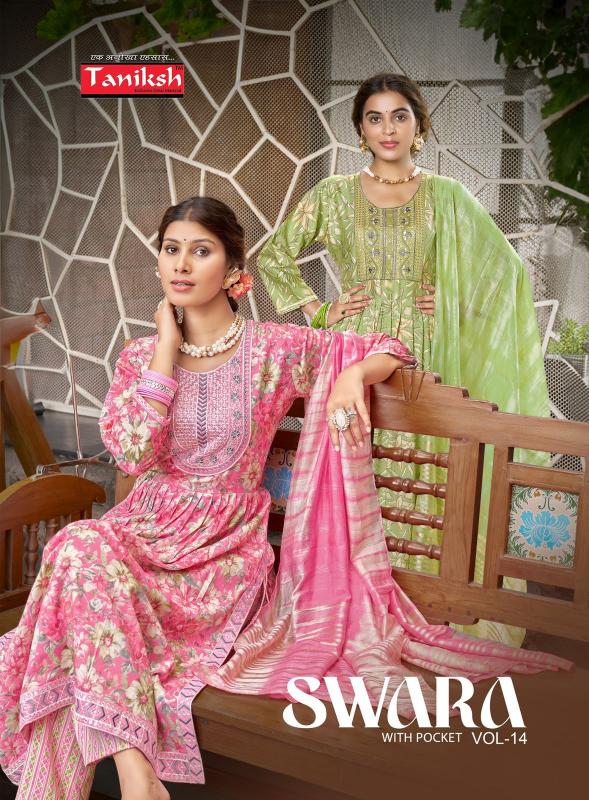 TANIKSH SWARA VOL 14 Kurti Wholesale catalog