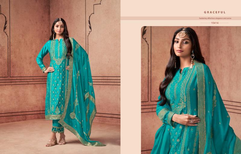 Zisa Aurum Designer Salwar Kameez Wholesale Catalog