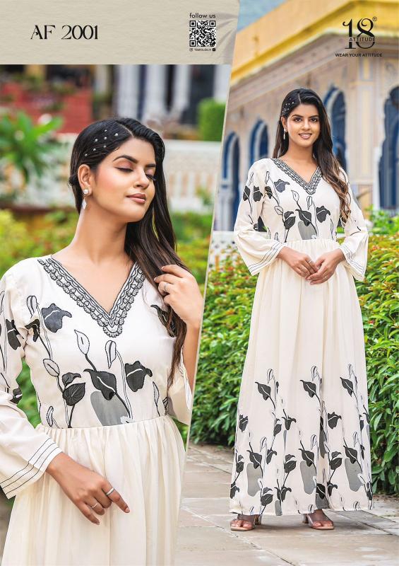 18 Attitude Aastha Vol 20 Buy Long Kurti Online India 