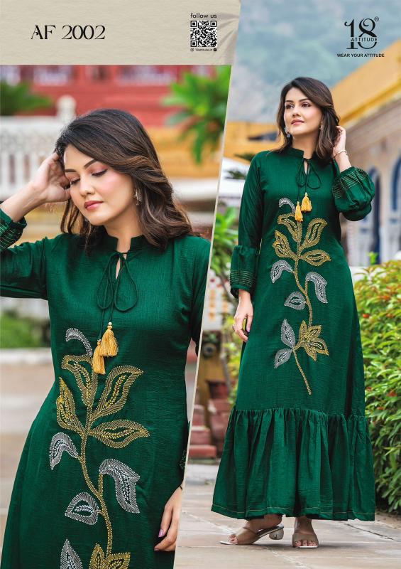 18 Attitude Aastha Vol 20 Buy Long Kurti Online India 