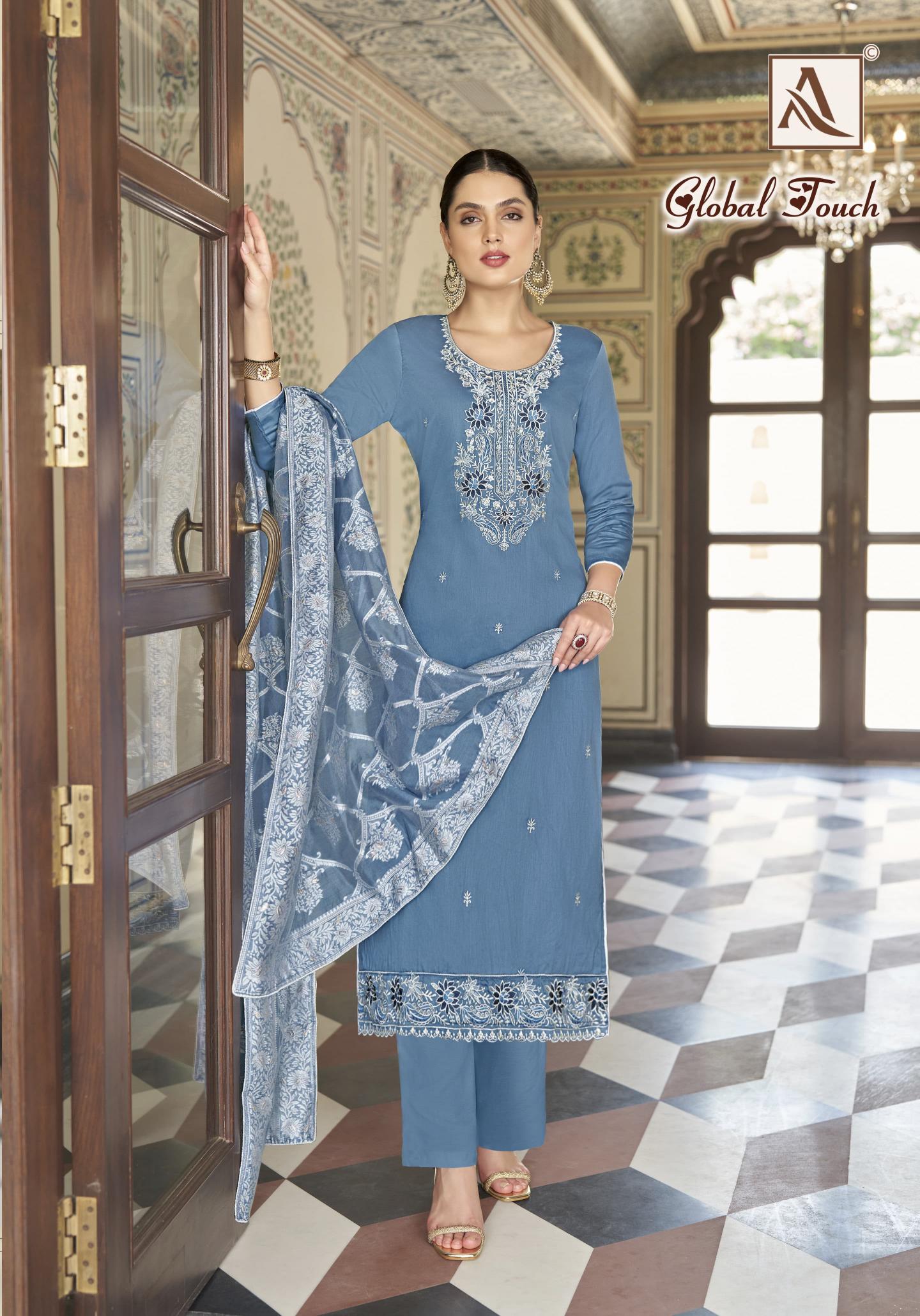 Alok Global Touch Wholesale Dress material market in pune