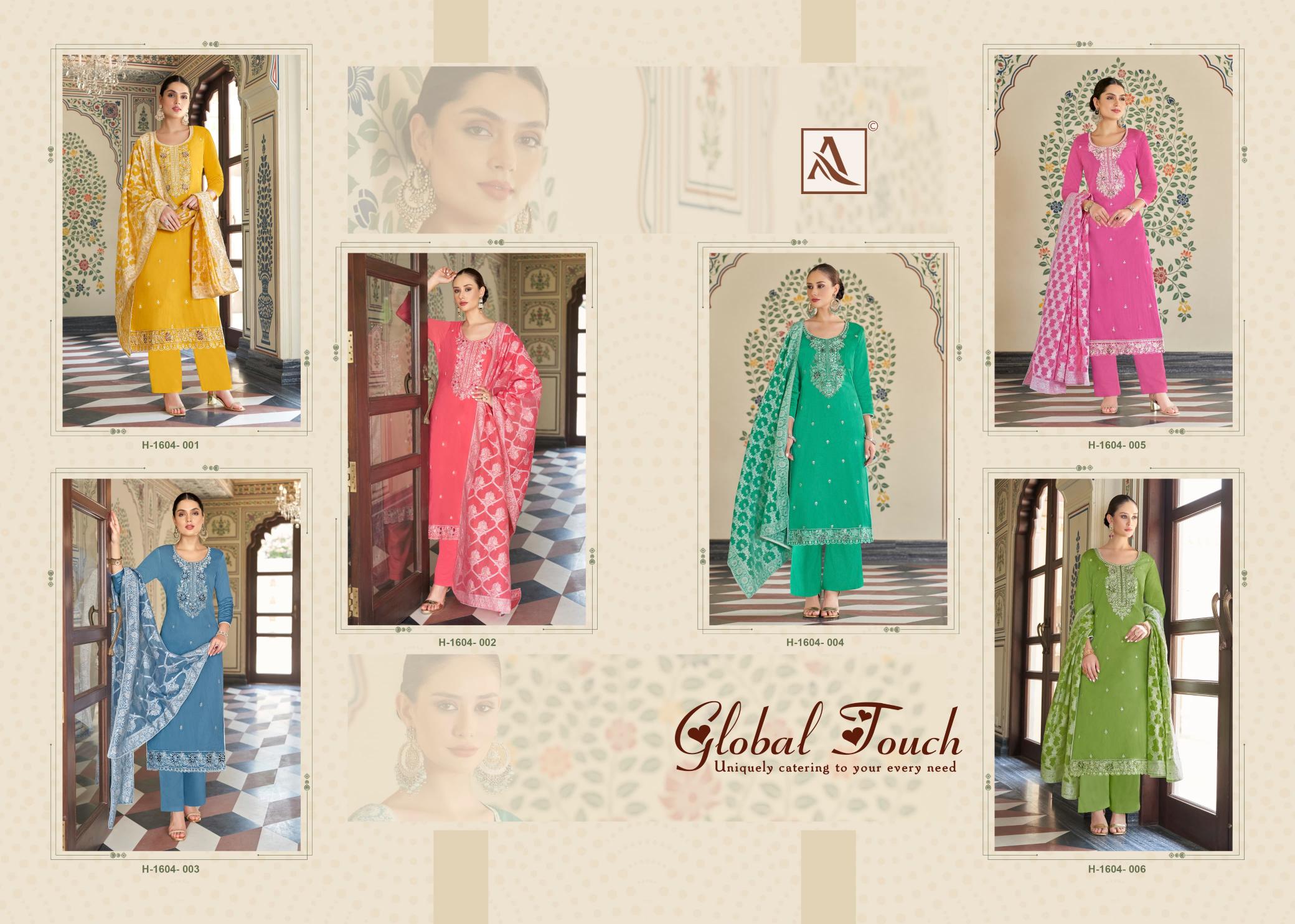 Alok Global Touch Wholesale Dress material market in pune