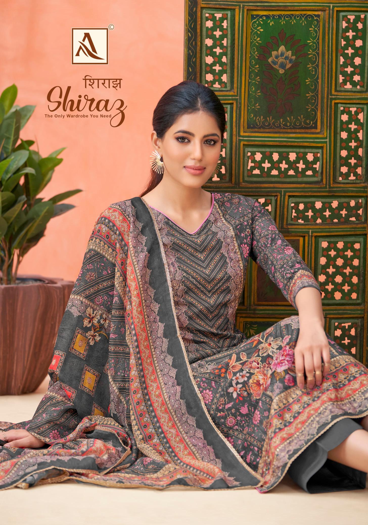 Alok Shiraz Dress Material Wholesale Catalog