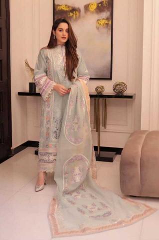 Anamsa 548 Embroidered Pakistani Suits Wholesale Catalog