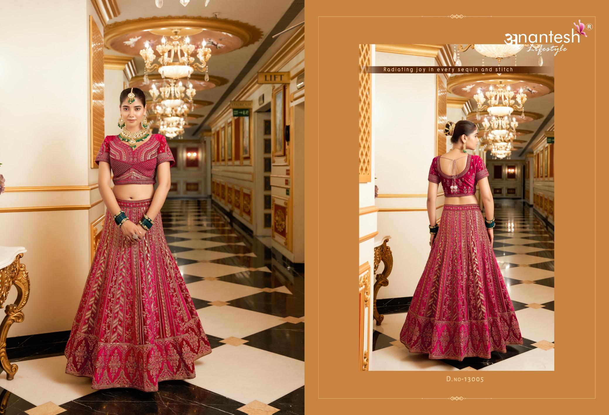 Anantesh Wedding Bride Vol 2 Designer Lehenga Choli Wholesale Catalog