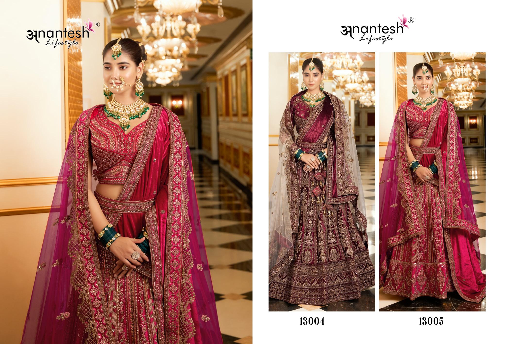 Anantesh Wedding Bride Vol 2 Designer Lehenga Choli Wholesale Catalog