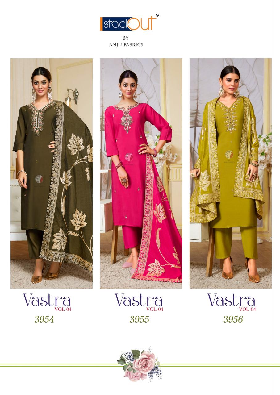 Anju Fabrics Vastra Vol 4 Branded Kurti Latest Trends in India