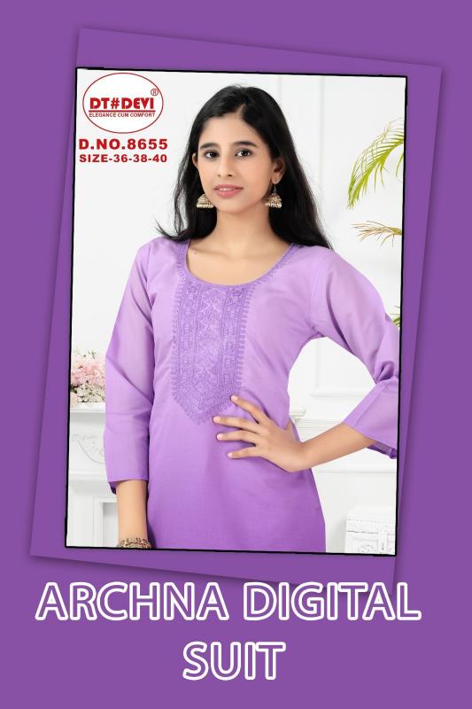 Archna Digital Suit 8655 Printed Kids Wear Kurtis wholesalers in india