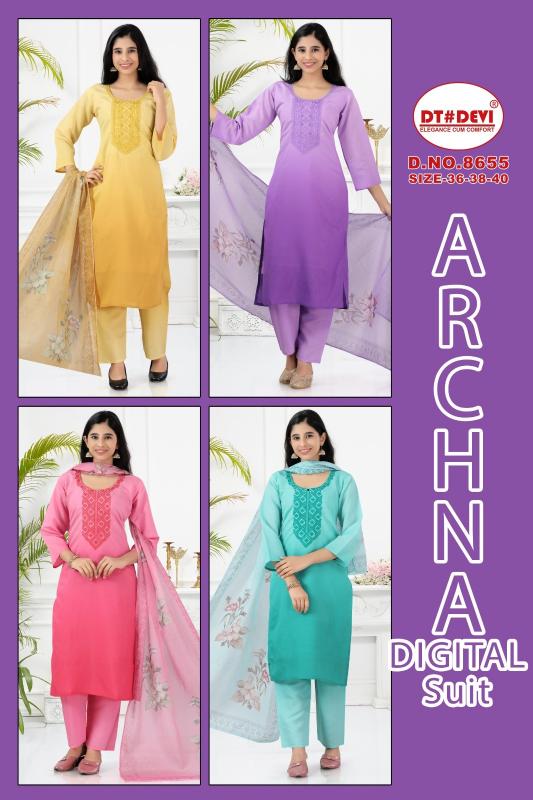 Archna Digital Suit 8655 Printed Kids Wear Kurtis wholesalers in india