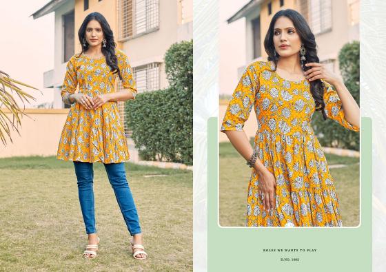 Aryaa Myra Vol-1 – Short Tops - Wholesale Catalog