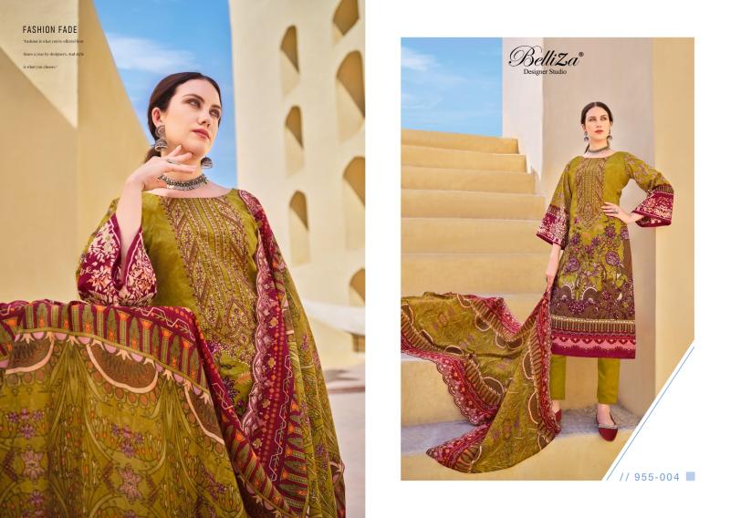 Belliza Guzarish Vol 15 Wholesale Cotton Printed Dress Material in Mumbai