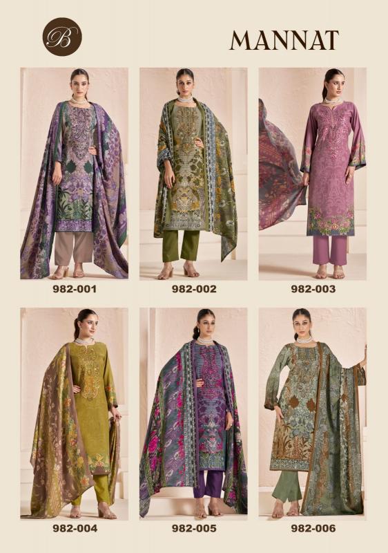 Belliza Mannat Pashmina Wholesale Dress Material market in hyderabad