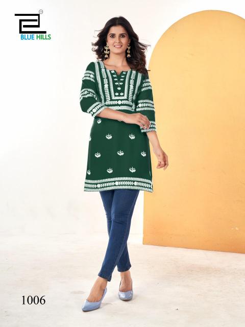 Blue Hills Hola Pro Indian kurti Tops Online India