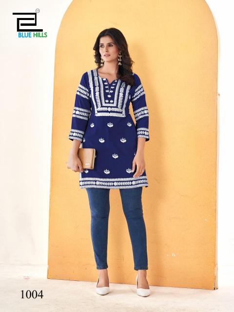 Blue Hills Hola Pro Indian kurti Tops Online India