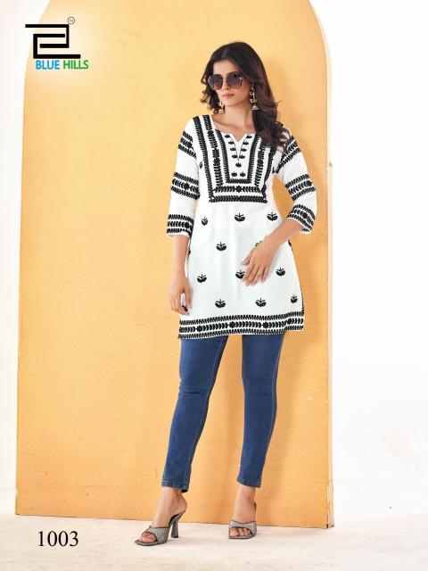 Blue Hills Hola Pro Indian kurti Tops Online India