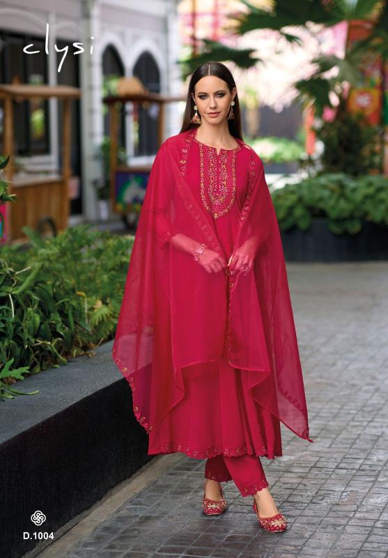 Clysi shehzadi Long Plain Kurtis Online India