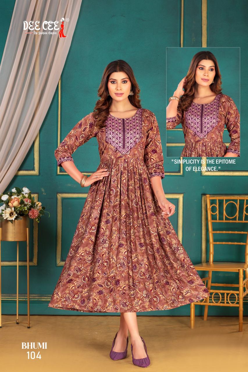 Deecee Bhumi Anarkali Kurtis from Libas Online Shopping India