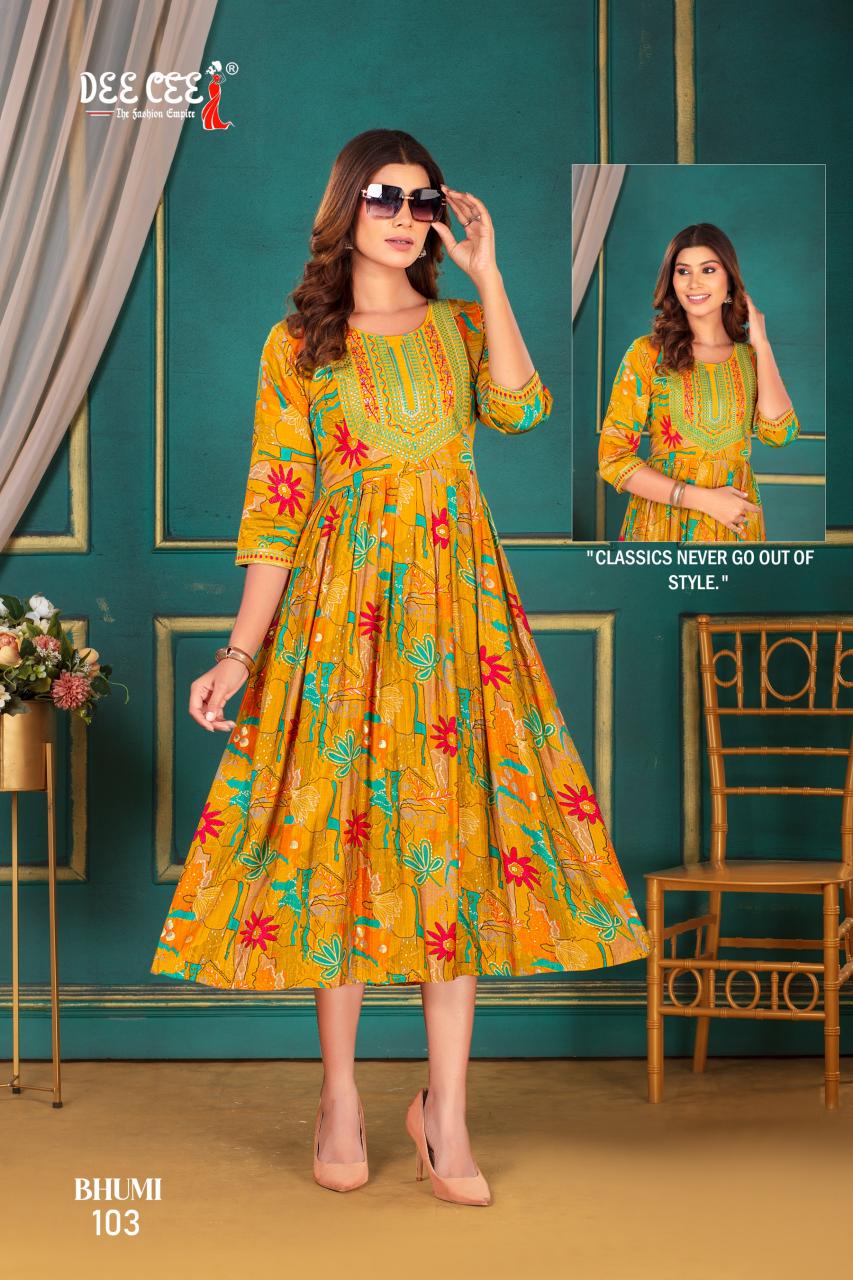 Deecee Bhumi Anarkali Kurtis from Libas Online Shopping India