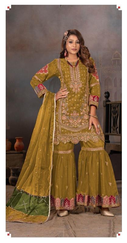 DEEPSY D-401 ABCD Embroidered Pakistani Wholesale Catalog