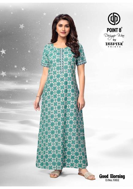 Deeptex Good Morning Vol-1 – Cotton Nighty - Wholesale Catlog