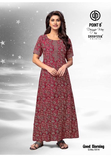 Deeptex Good Morning Vol-1 – Cotton Nighty - Wholesale Catlog