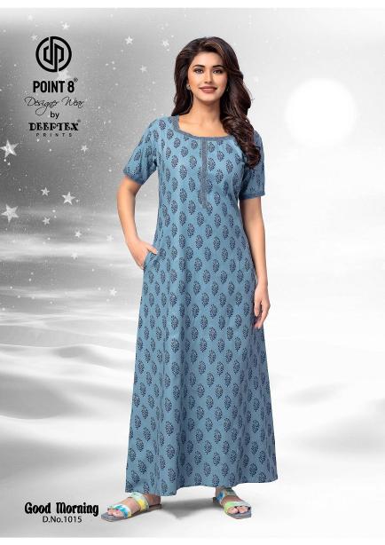 Deeptex Good Morning Vol-1 – Cotton Nighty - Wholesale Catlog