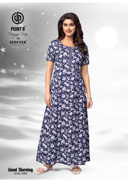 Deeptex Good Morning Vol-1 – Cotton Nighty - Wholesale Catlog