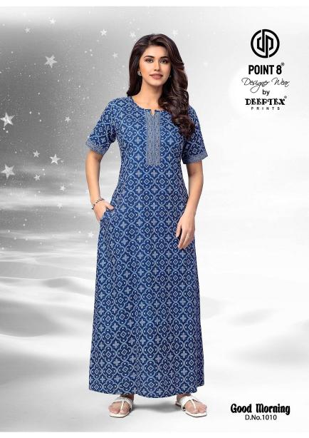 Deeptex Good Morning Vol-1 – Cotton Nighty - Wholesale Catlog