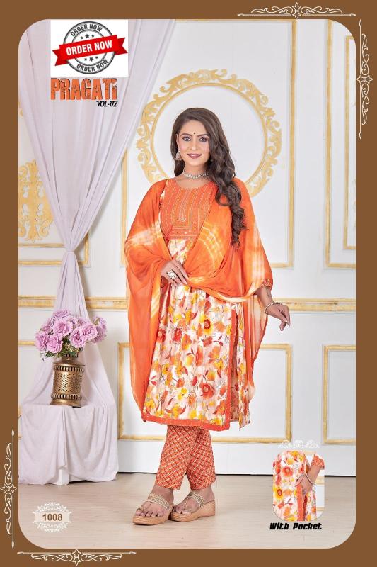 FASHION TALK Pragati Vol 2 Kurti Wholesale Catalog