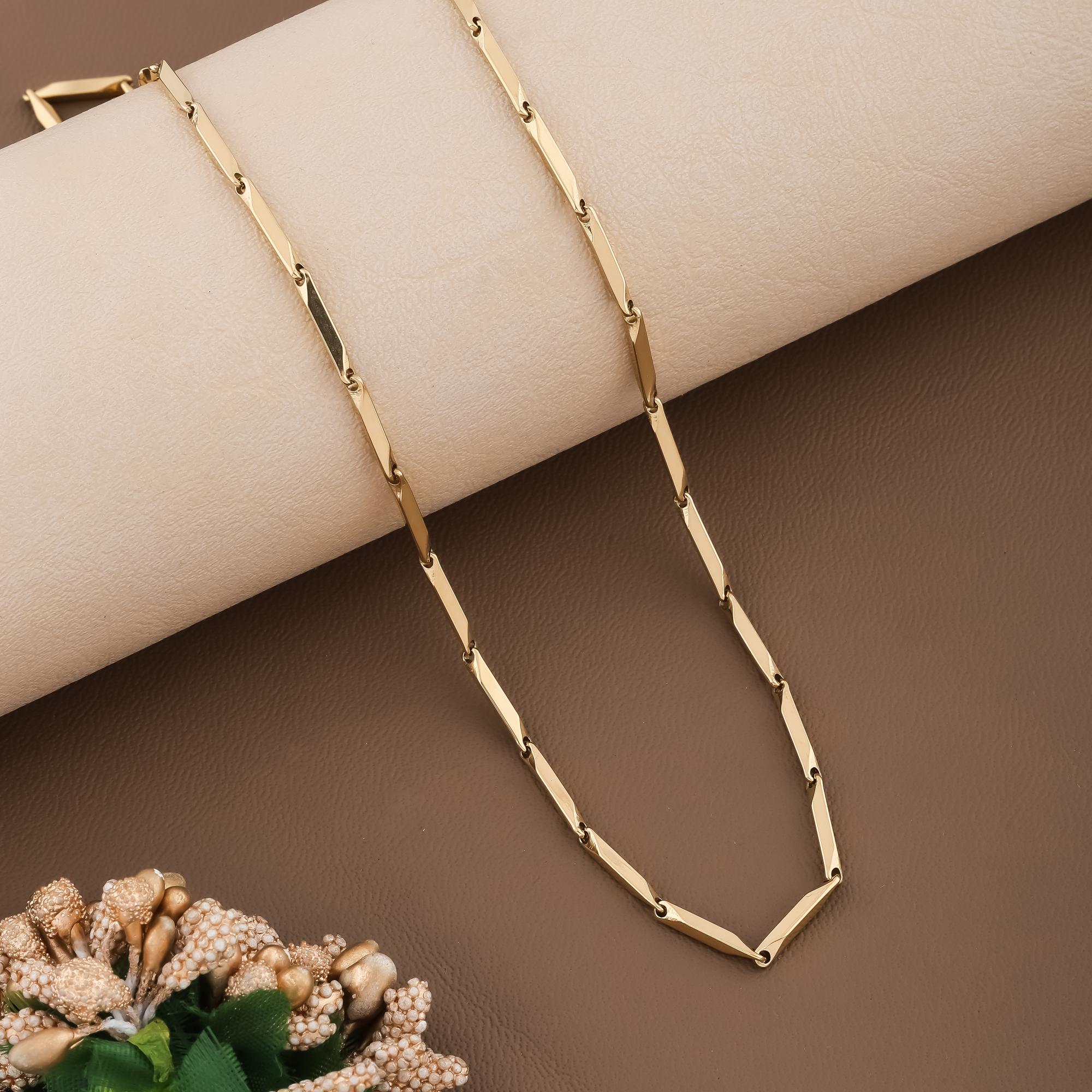 Gold Rice Design Vol 1 Neck Chain