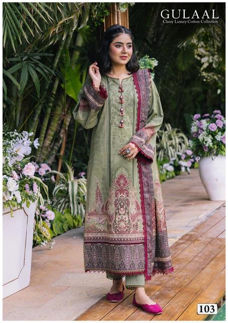 Gulaal Classy Luxury Cotton Vol 11 Pakistani Dress Material Wholesale in Dubai 