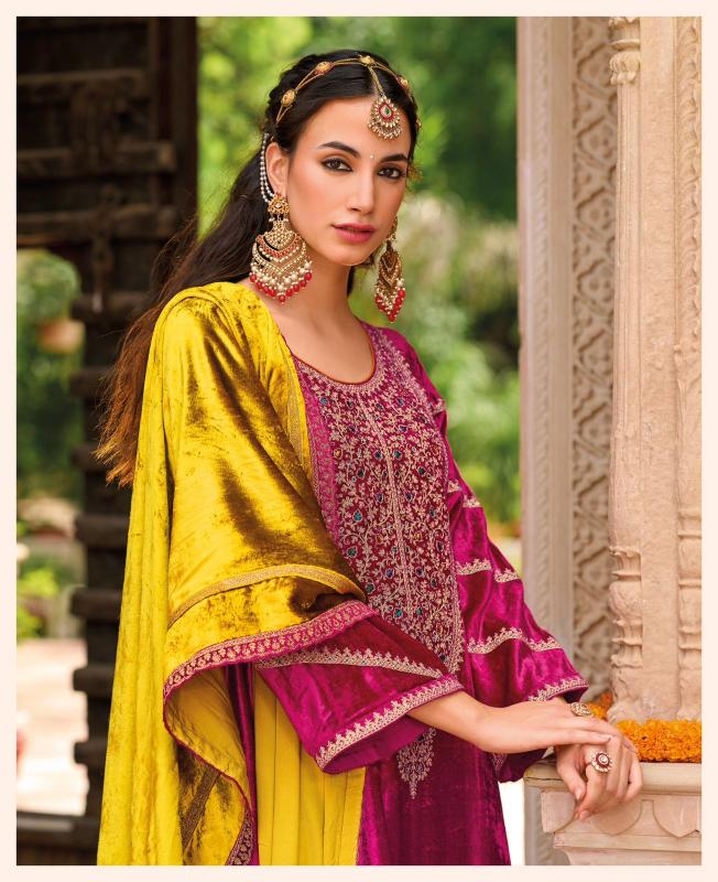 Ibiza Ek Prem Katha Velvet Embroidered Salwar Kameez Wholesale Catalog