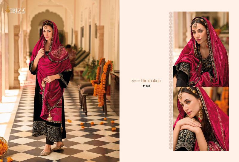 Ibiza Ek Prem Katha Velvet Embroidered Salwar Kameez Wholesale Catalog