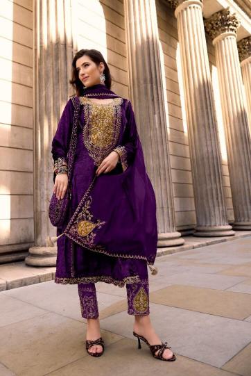 IBIZA Zairah Vol 2 Velvet Salwar Kameez Wholesale Catalog