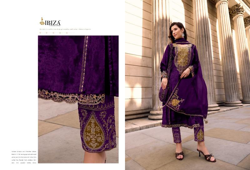 IBIZA Zairah Vol 2 Velvet Salwar Kameez Wholesale Catalog