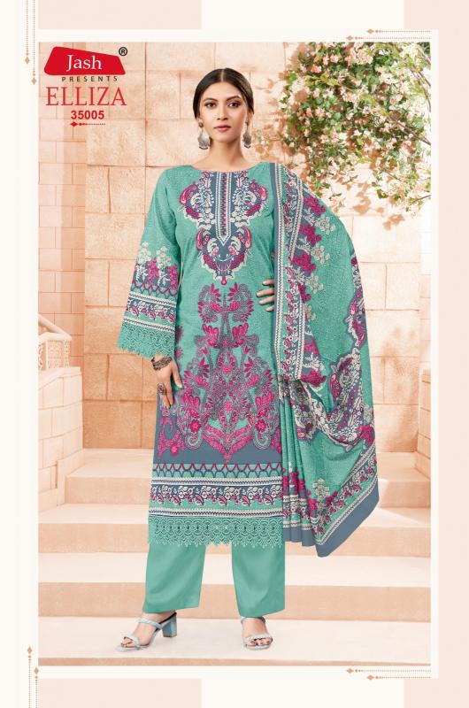 Jash Elliza Vol 35 Cotton Dress Material Wholesale Catalog