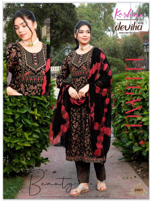 Kashida Devika Vol 5 selfie kurtis buy online india