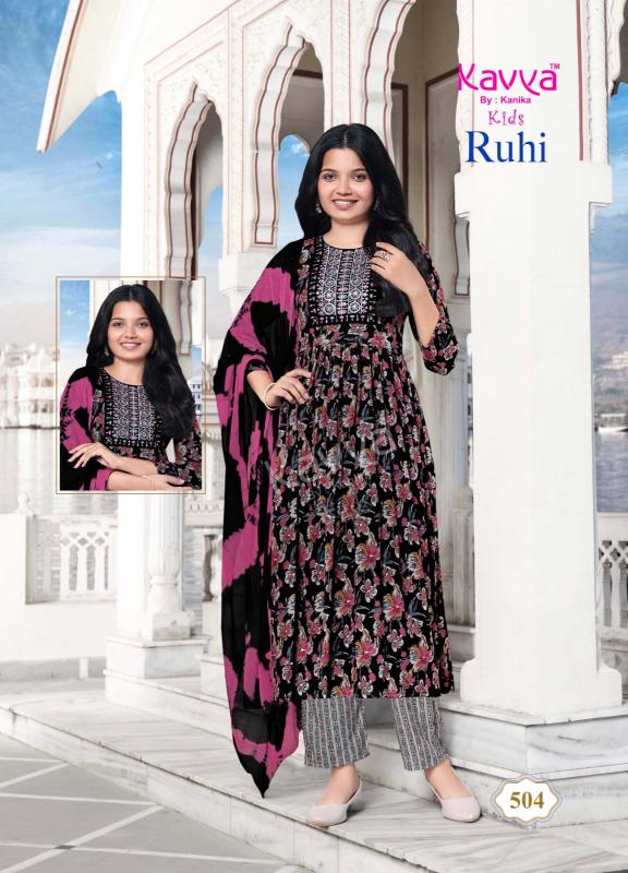 Kavya Ruhi Vol 5 Kids Kurti manufacture in india