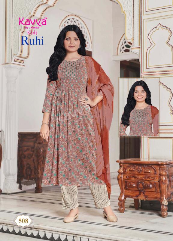 Kavya Ruhi Vol 5 Kids Kurti manufacture in india