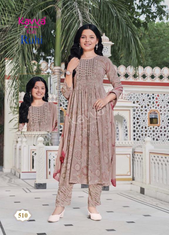 Kavya Ruhi Vol 5 Kids Kurti manufacture in india