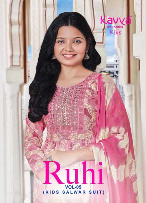 Kavya Ruhi Vol 5 Kids Kurti manufacture in india