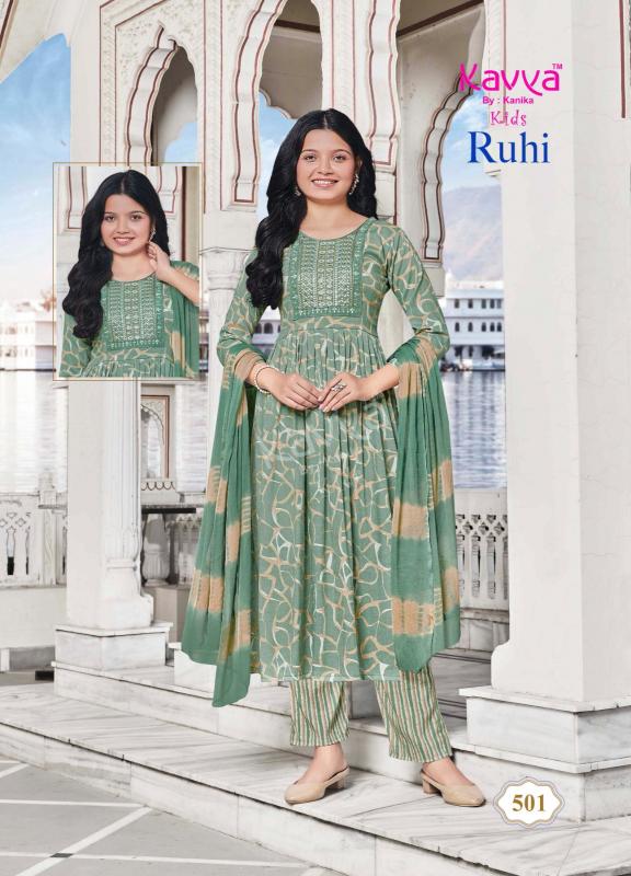 Kavya Ruhi Vol 5 Kids Kurti manufacture in india