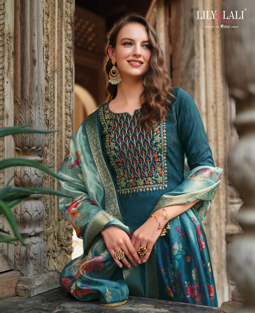 LILY & LALI Meenakari Vol 4 Kurti Aurelia India