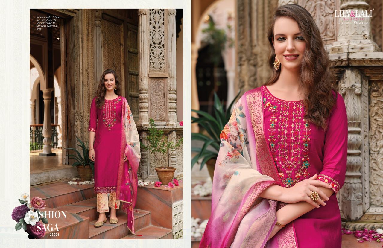 LILY & LALI Meenakari Vol 4 Kurti Aurelia India