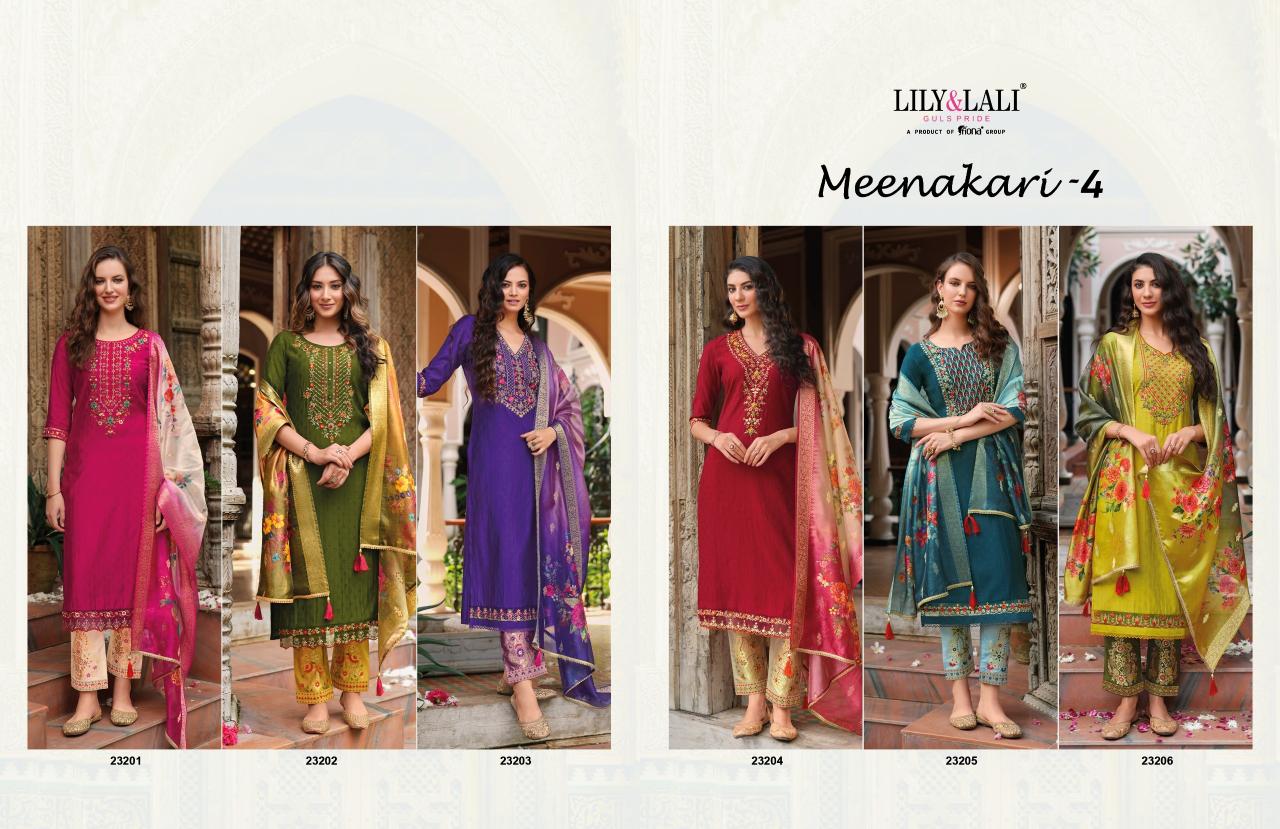 LILY & LALI Meenakari Vol 4 Kurti Aurelia India