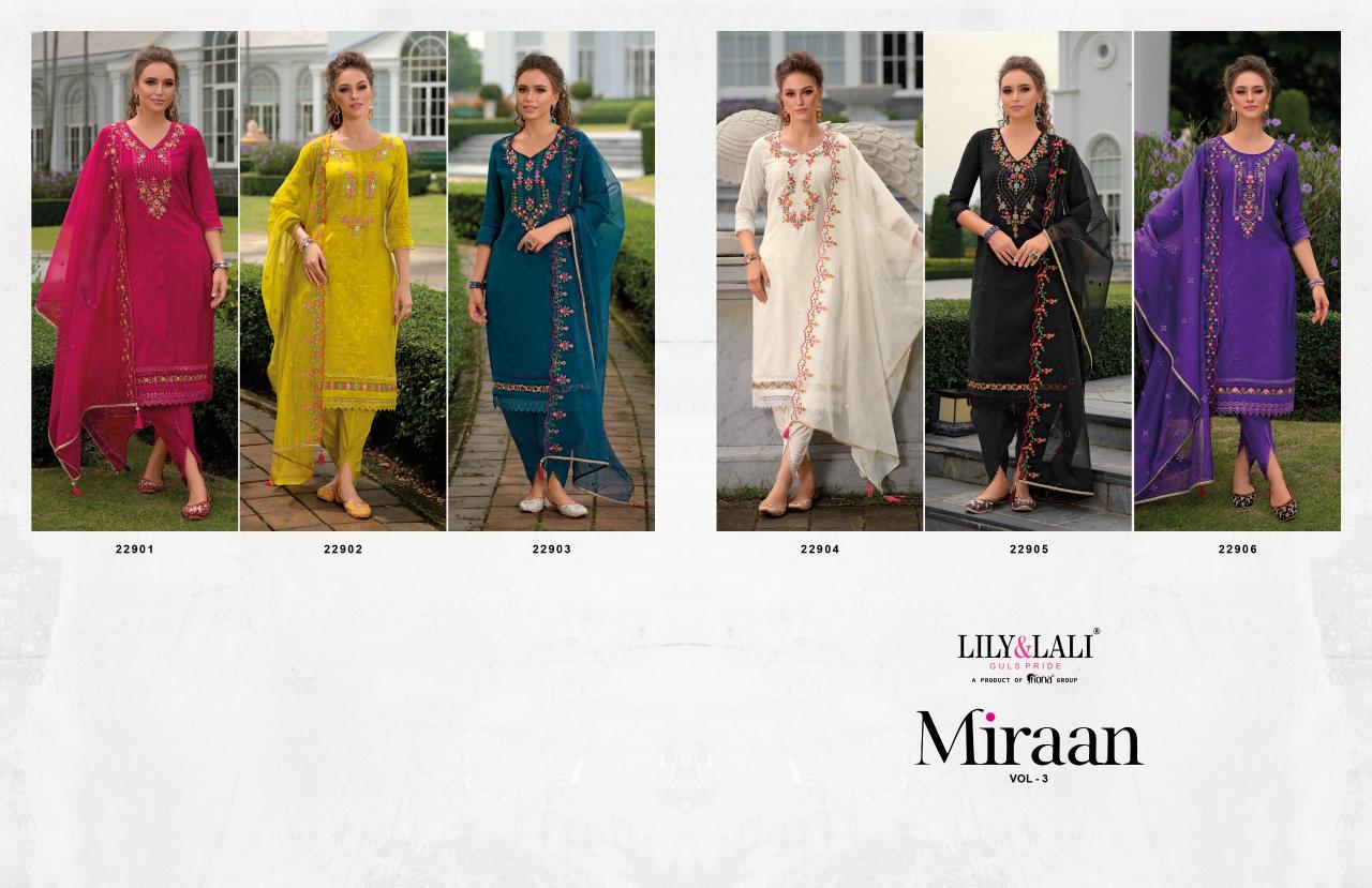 LILY & LALI Miraan Vol 3 Kurtis online india