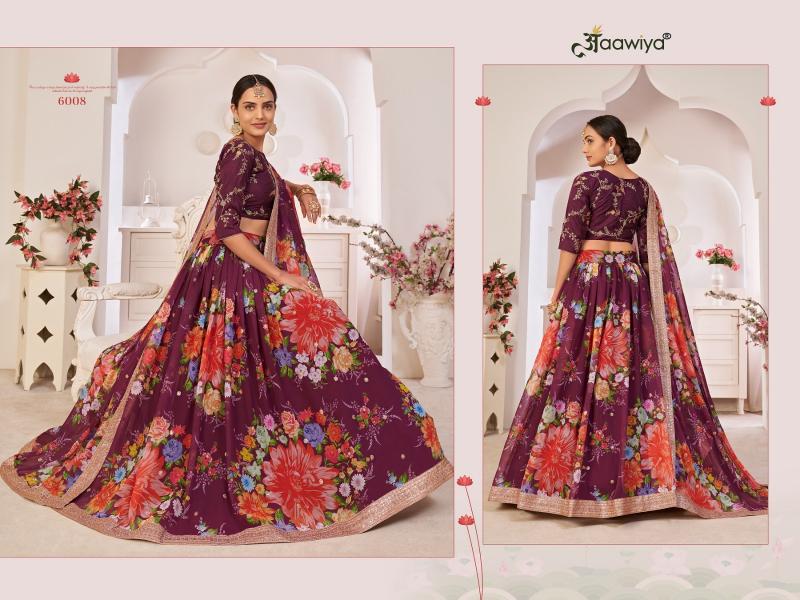 Lotus Vol - 1 6008 Wine Lehenga online wholesale surat