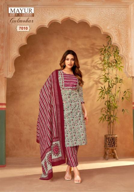 Mayur Gulmohar Vol-7 – Kurti Pant With Dupatta - Wholesale Catalog