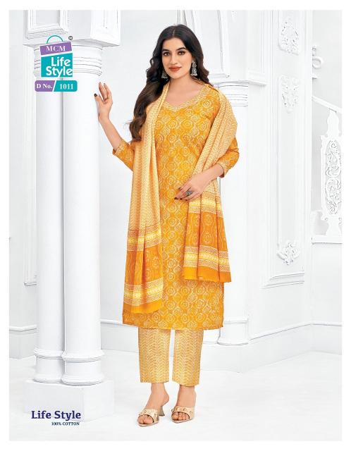 MCM Lifestyle Vol-10 – Kurti Pant With Dupatta - Wholesale Catalog